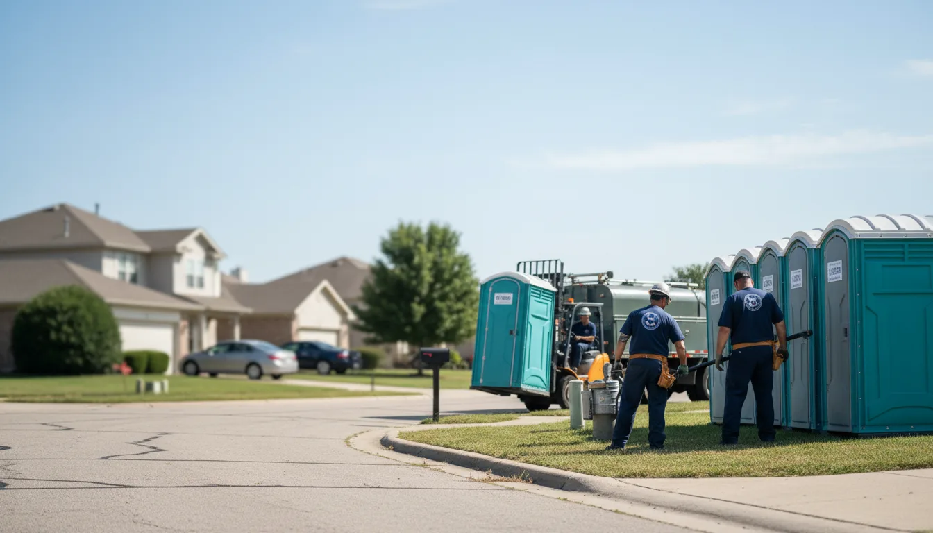 Porta Potty Rental in Spring Valley, IL near me